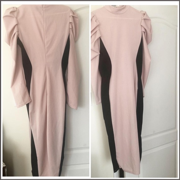 PINK & BLACK DRESS - Picture 3 of 3